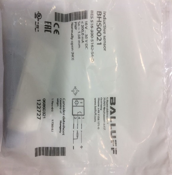 Balluff-BHS0021 BES 516-300-S162-S4-D - 1