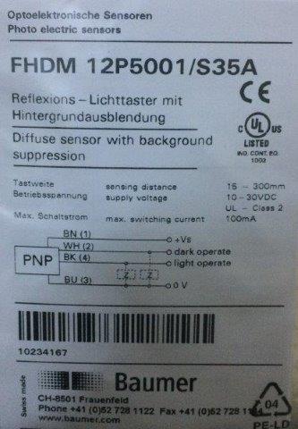 Baumer Group-FHDM 12P5001/S35A - 1