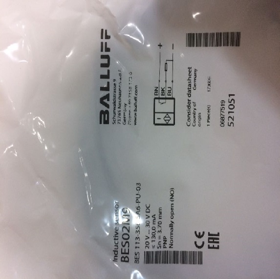 Balluff-BES 02M9- BES 113-356-sSA-6-pPU03 - 1