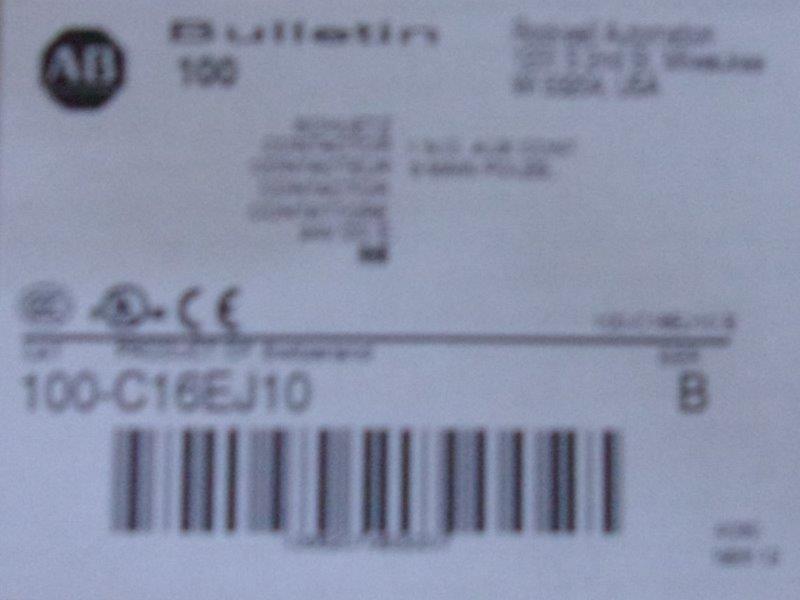 allen bradley-100-c16ej10 - 1