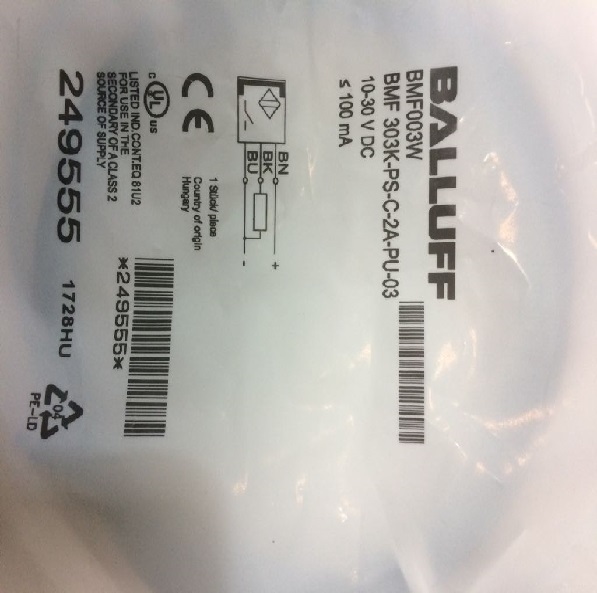 Balluff-BMF003W- BMF 303 K-PS-C-2A-PU-03 - 1