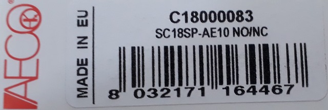 Aeco-SC18SP-AE 10 NO/NC - 1