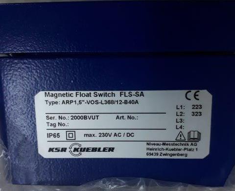KSR KUEBLER -ARP 1.5-VOS-L368/12-B4 0A - 1