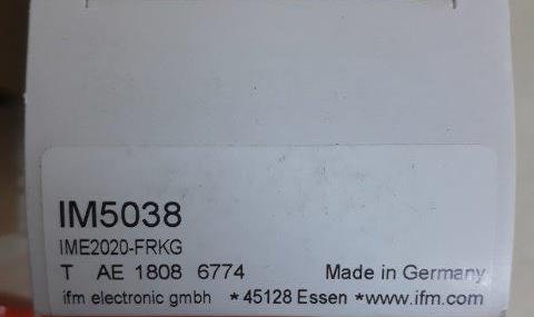 IFM-IM5038 - 1