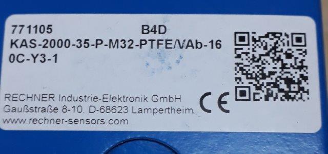Rechner -KAS-2000-35-P-M32-PTFE/VAb-160C-Y3-1 - 1