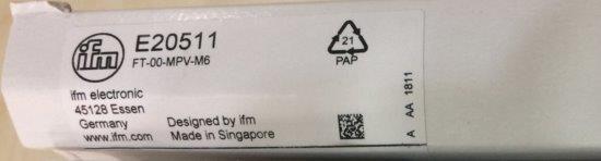 IFM-E2051 FT-00-MPV-M6 - 1