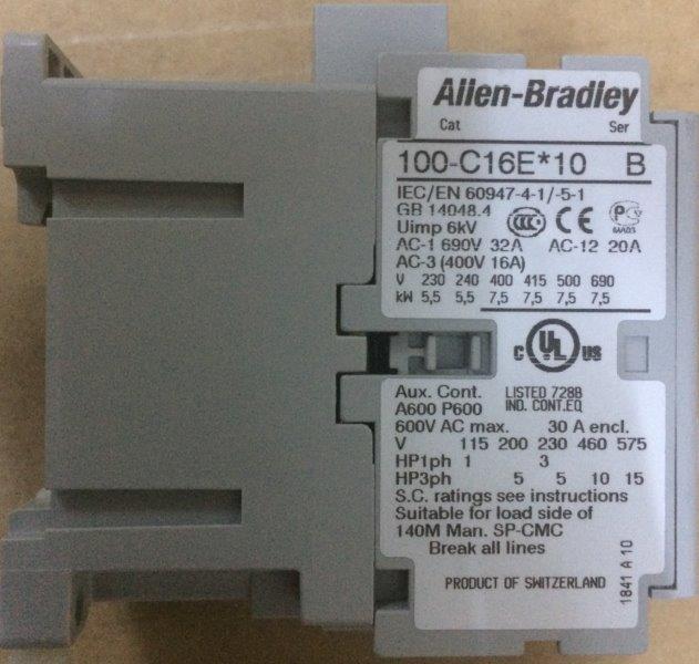 allen bradley-100-C162J10 - 1