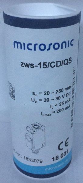 Microsonic-ZWS-15/CD/QS - 1