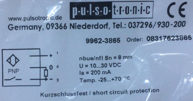 Pulsotronic -KJ8-M12MN80-DPS-V2 - 1