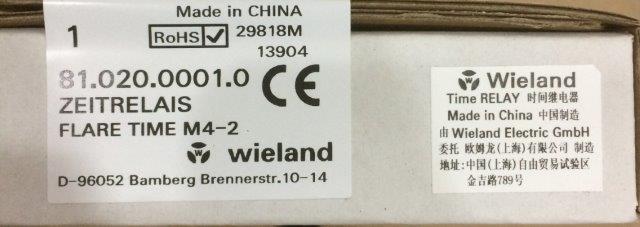 WİELAND ELECTRONİK-81.020.0001.0 - 1