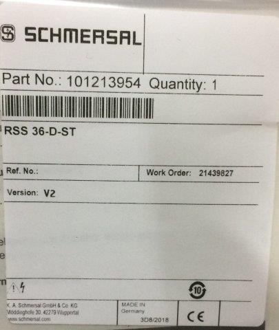 Schmersal-RSS 36-D-ST - 1