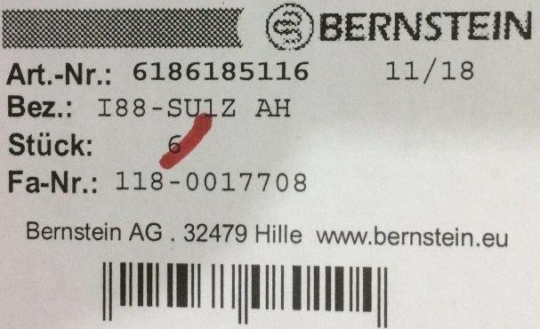 Bernstein-618.6185.116 I88-SU1Z-AH - 1