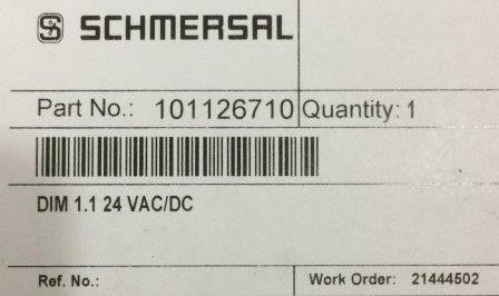 Schmersal-DIM 1.1 24VC AC /DC  101126710 - 1
