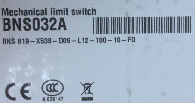 Balluff-BNS 819-X538-D06 BNS 032A - 1
