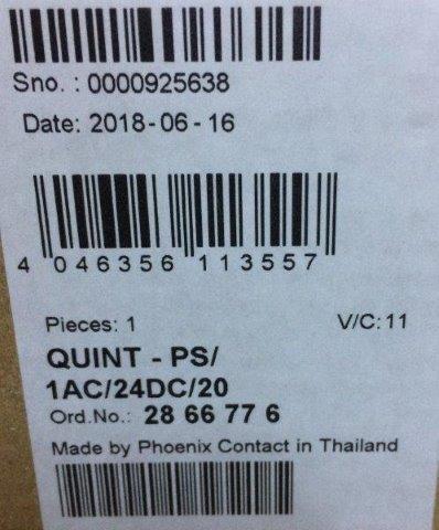 Phoenix -PS/1AC/24DC/20 - 1
