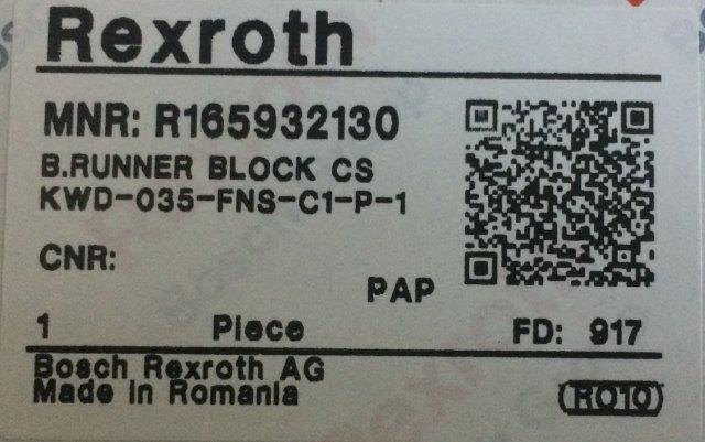 BOSCH REXROTH-R165932130 - 1