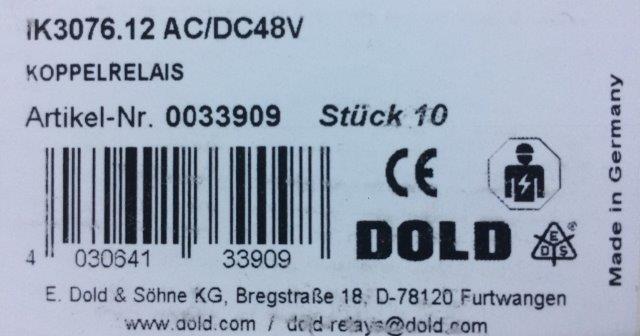 Dold-IK 3076.12 AC/DC 48V - 1
