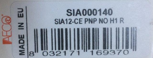 Aeco-SIA12-CE PNP NO H1R - 1