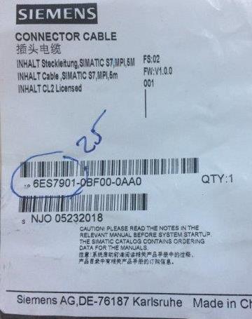 Siemens-6ES7901-0BF00-0AA0 - 1