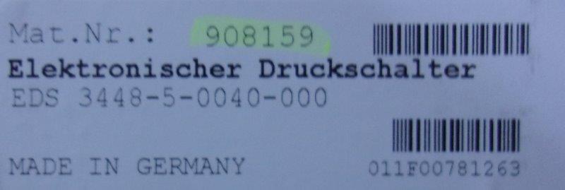 HYDAC-EDS 3448-5-0040-000 - 1