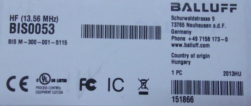 Balluff-BIS 0053 - 1