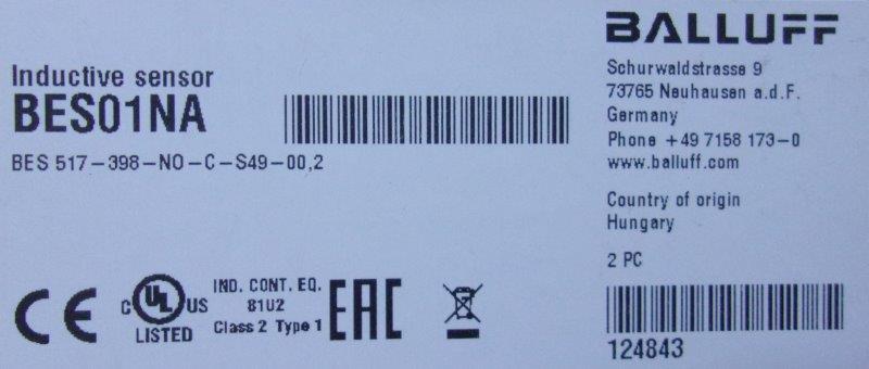 Balluff-BES 01NA - 1