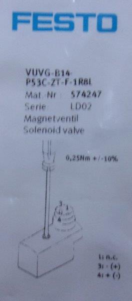 Festo-VUVG-B14-P53C-ZT-F-1RBL - 1