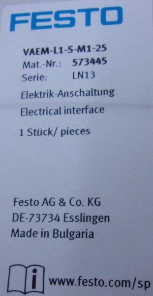 Festo-VAEM-L1-S-M1-25 - 1