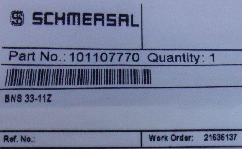 Schmersal-BNS 33-11Z   101107770 - 1