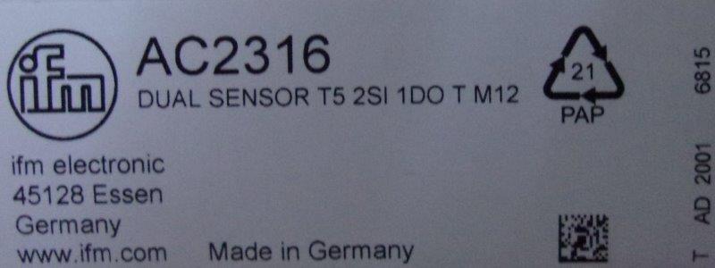 IFM-AC 2316 - 1