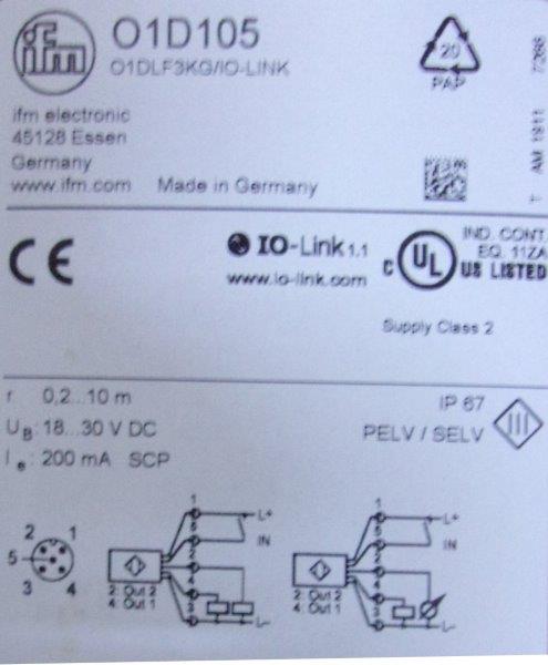 IFM-O1D105 - 1
