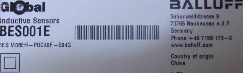 Balluff-BES 001 E - 1