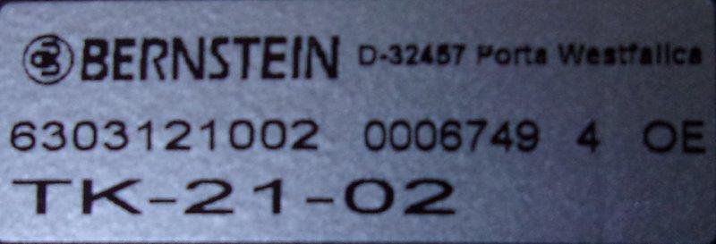 Bernstein-630.3121.002 TK 21 01 - 1