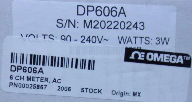 Omega-DP 606 A - 1