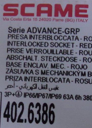 SCAME -402.6386 - 2