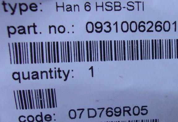 HARTING-09310062601 - 1